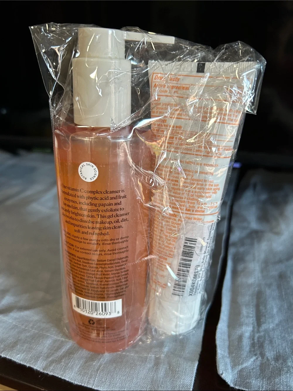 Vitamin C Complex Cleanser - Orange | Skincare Cleanser with sunscreen new